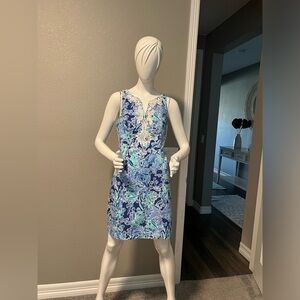 Lilly Pulitzer Gabby Floral Shift Dress Size 6